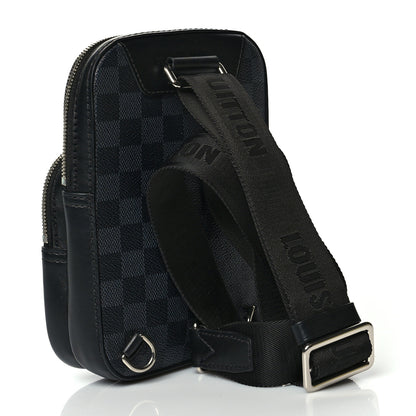 Louis Vuitton Damier Graphite 3D Amazone Sling Bag Black 3 of 10