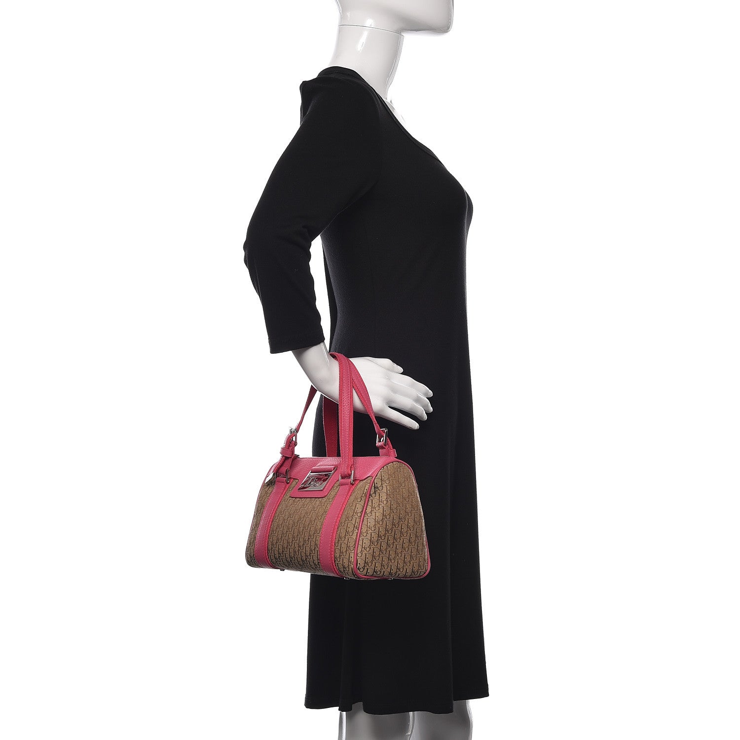 Christian Dior Diorissimo Bowler Beige Rose Moyen 2 of 17
