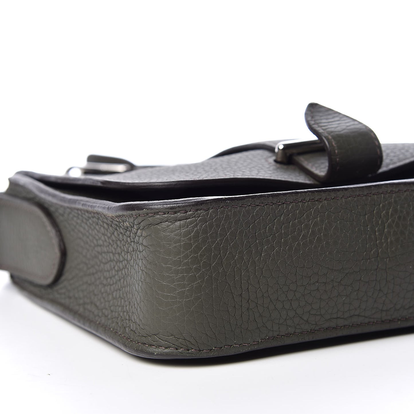 Taurillon Clemence Steve Pochette Vert De Gris