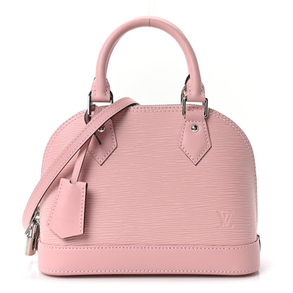 Louis Vuitton Epi Alma BB Rose Ballerine 1 of 9