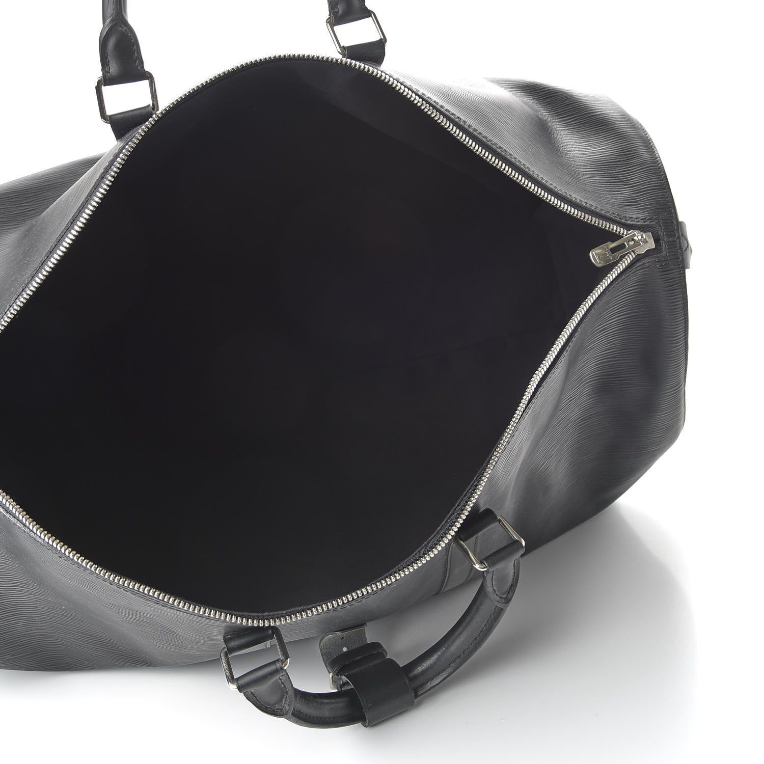 Louis Vuitton Epi Keepall 55 Black 4 of 11
