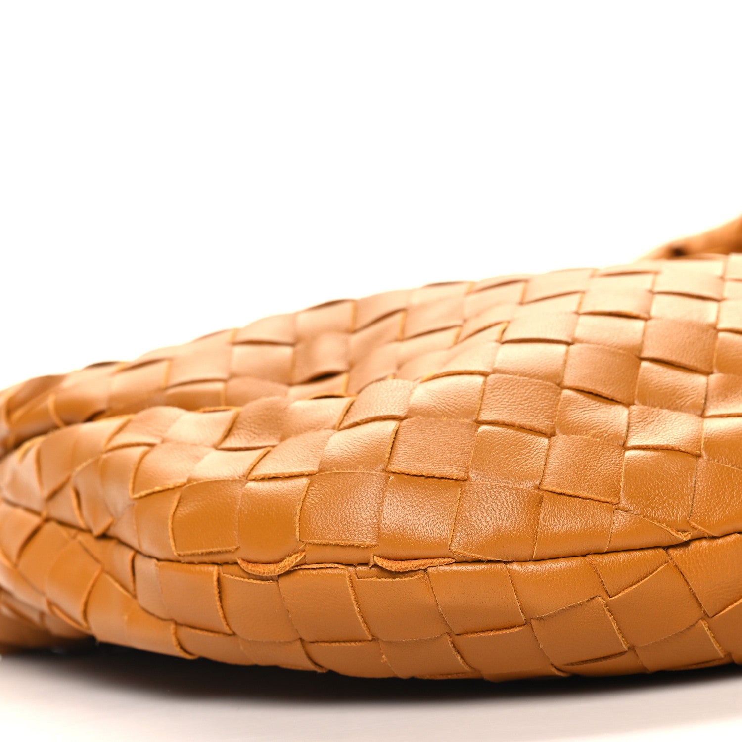 Bottega Veneta Nappa Intrecciato Teen Jodie Hobo Caramel 9 of 10