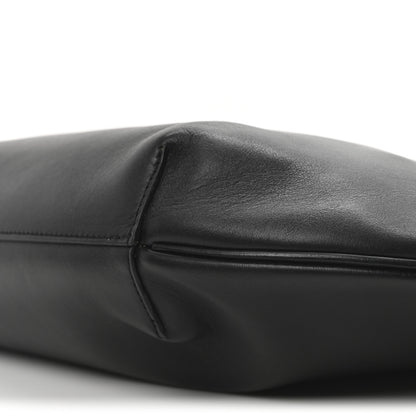 Loewe Shiny Nappa Calfskin Paseo Shoulder Bag Black 9 of 9