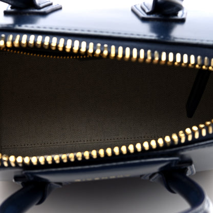 Givenchy Shiny Lord Calfskin Mini Antigona Navy 5 of 10