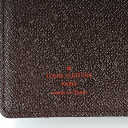 Louis Vuitton Damier Ebene Small Ring Agenda Cover 6 of 7