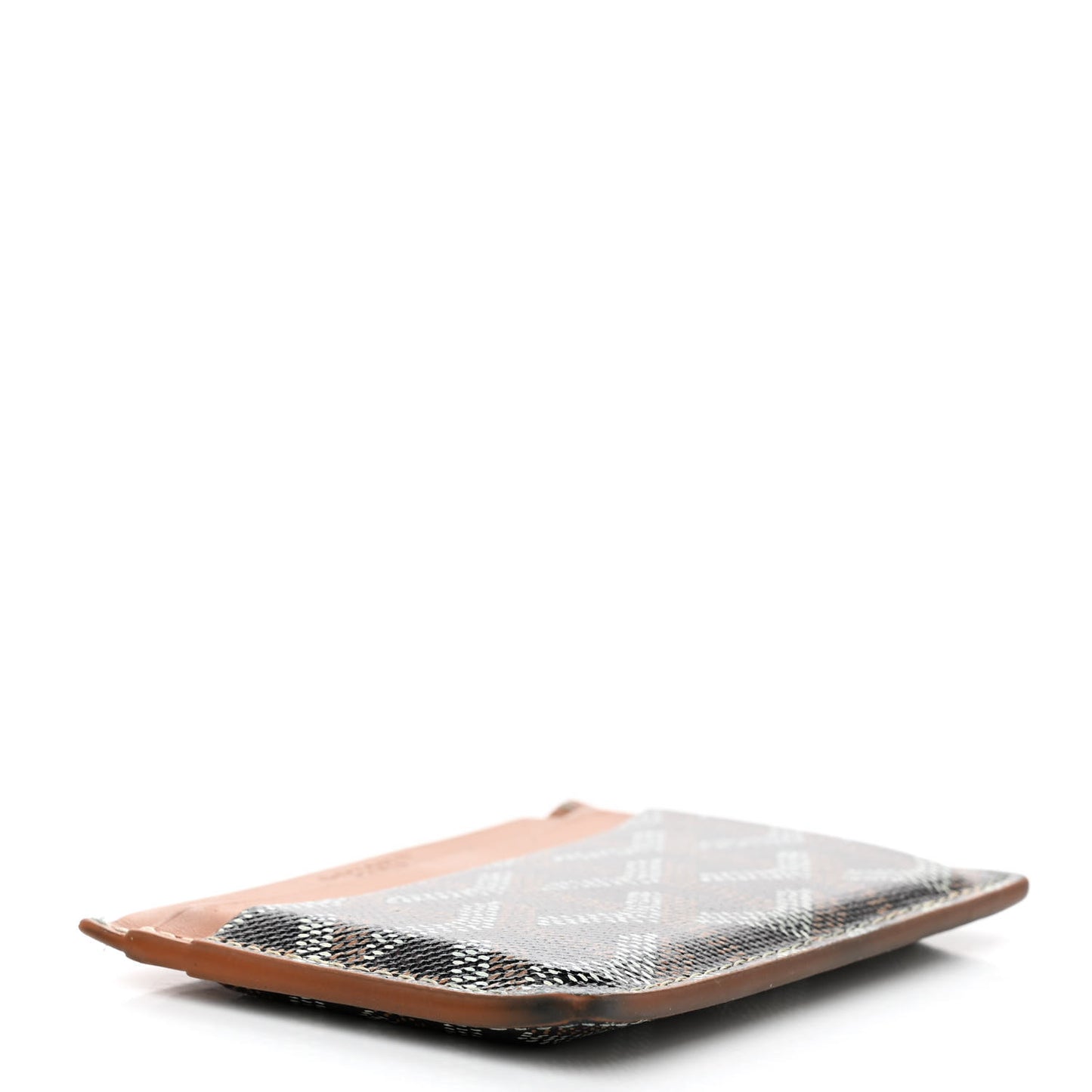 Goyardine Saint Sulpice Card Holder Black Gold