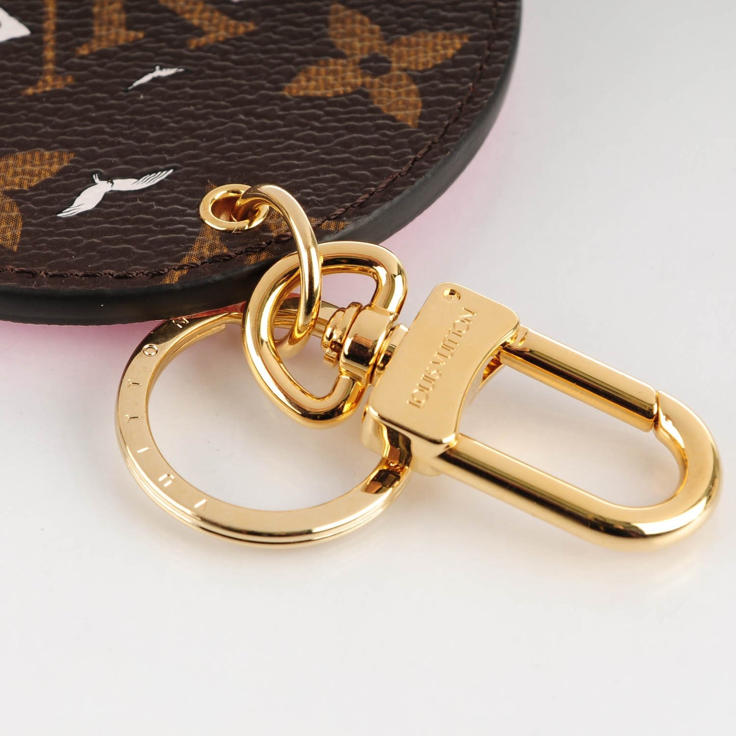 Monogram 2016 Christmas Animation Bag Charm Key Ring