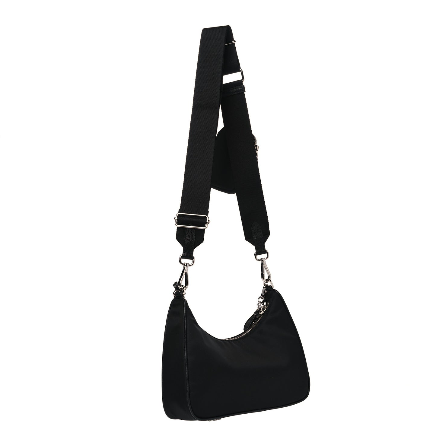 Nylon Re-Edition 2005 Shoulder Bag Black