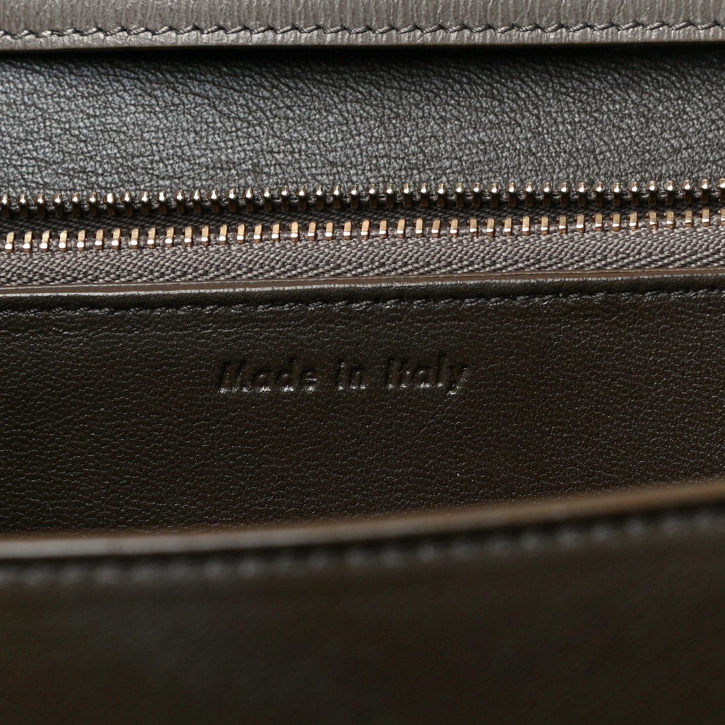 Liege Calfskin Medium Classic Box Flap Bag Souris