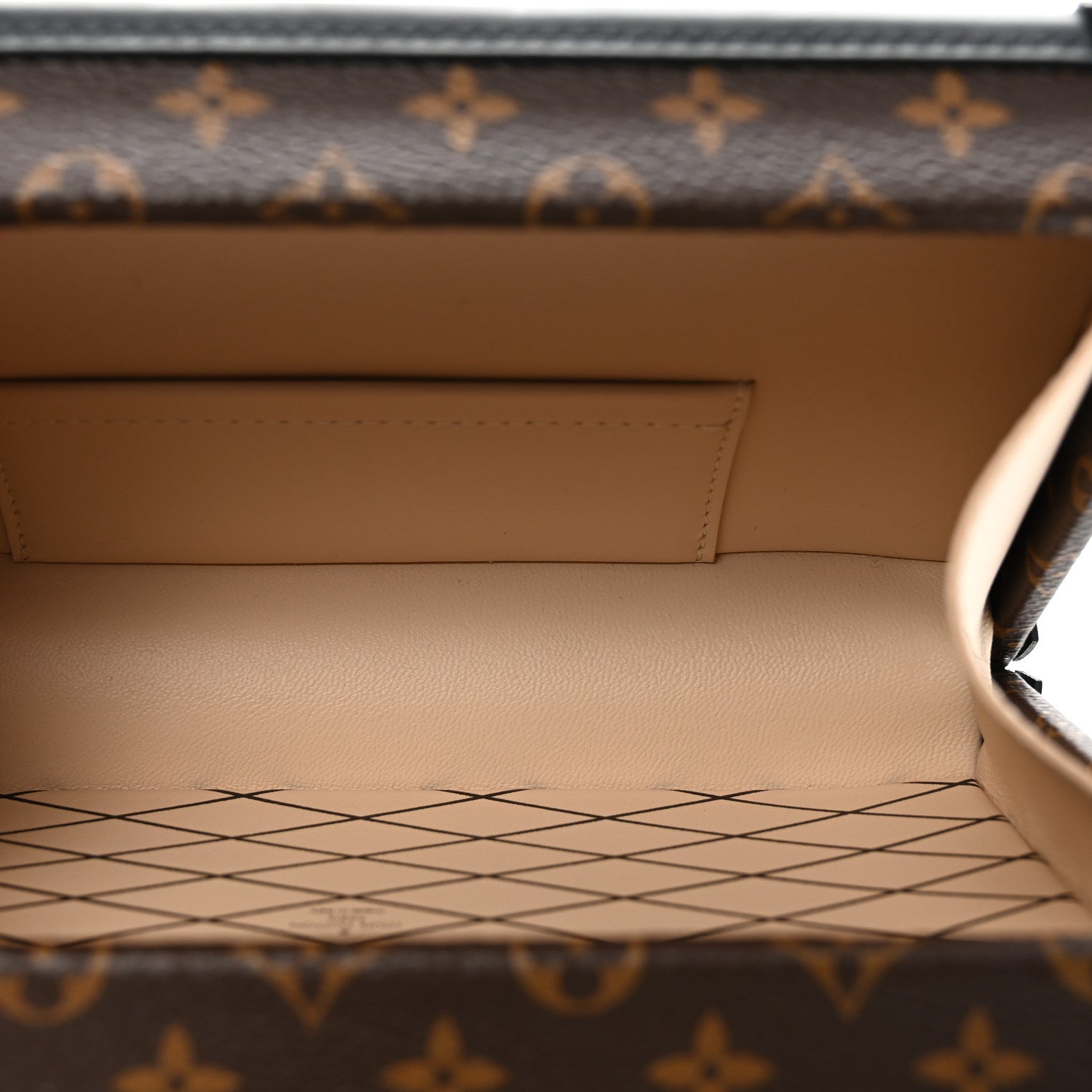 Louis Vuitton Monogram Petite Malle Black 5 of 10