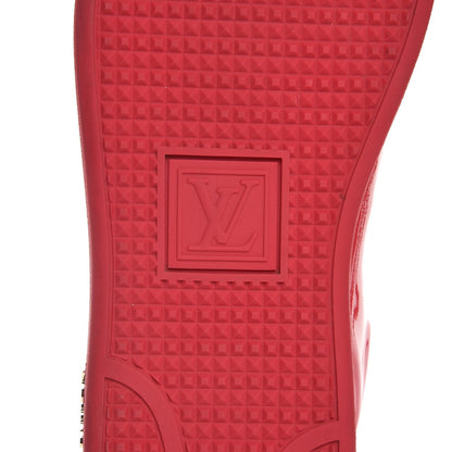 Louis Vuitton Patent Calfskin Frontrow Sneakers 41 Framboise 6 of 8