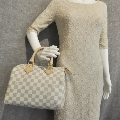 Louis Vuitton Damier Azur Speedy 25 3 of 8