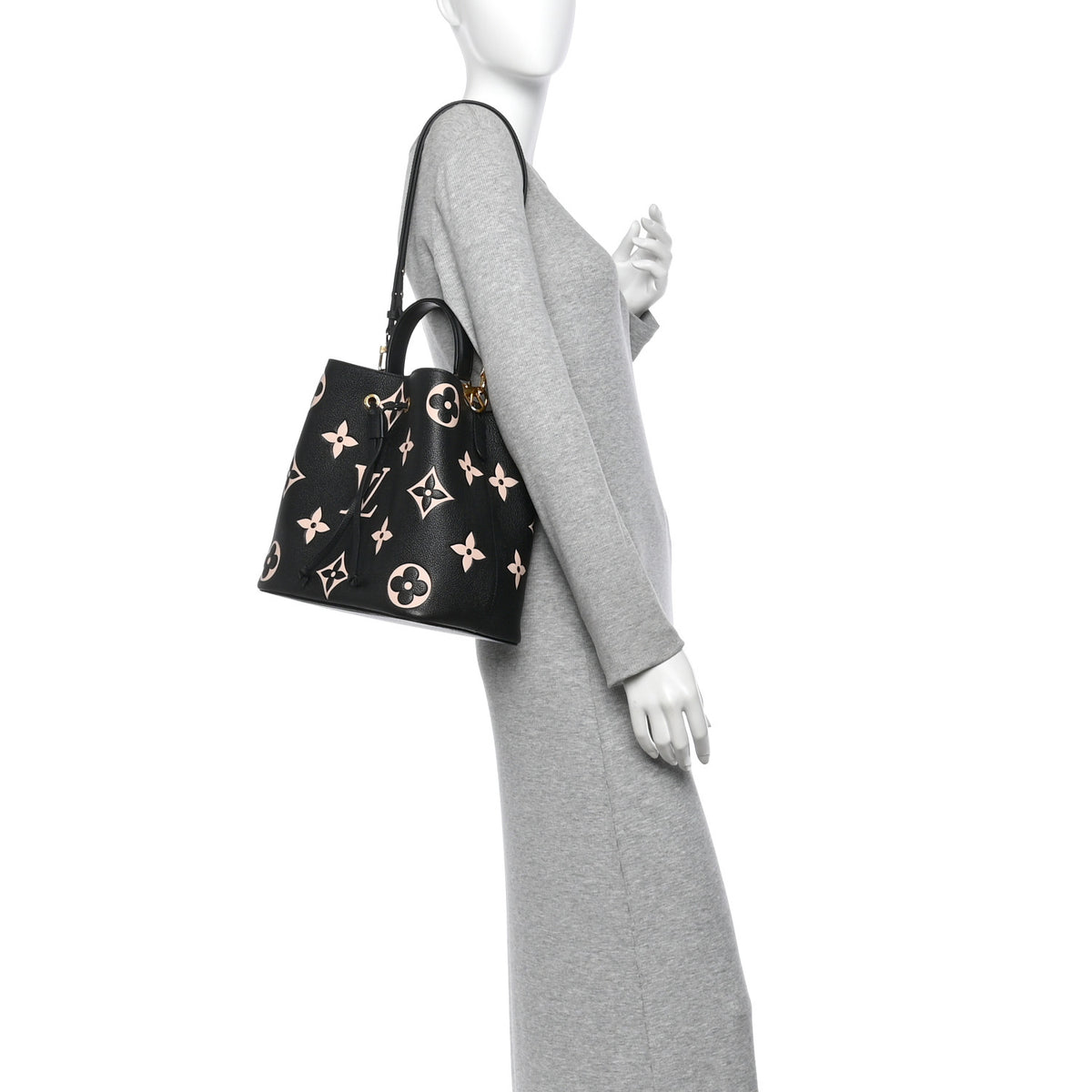 Empreinte Monogram Giant Neonoe MM Black Beige