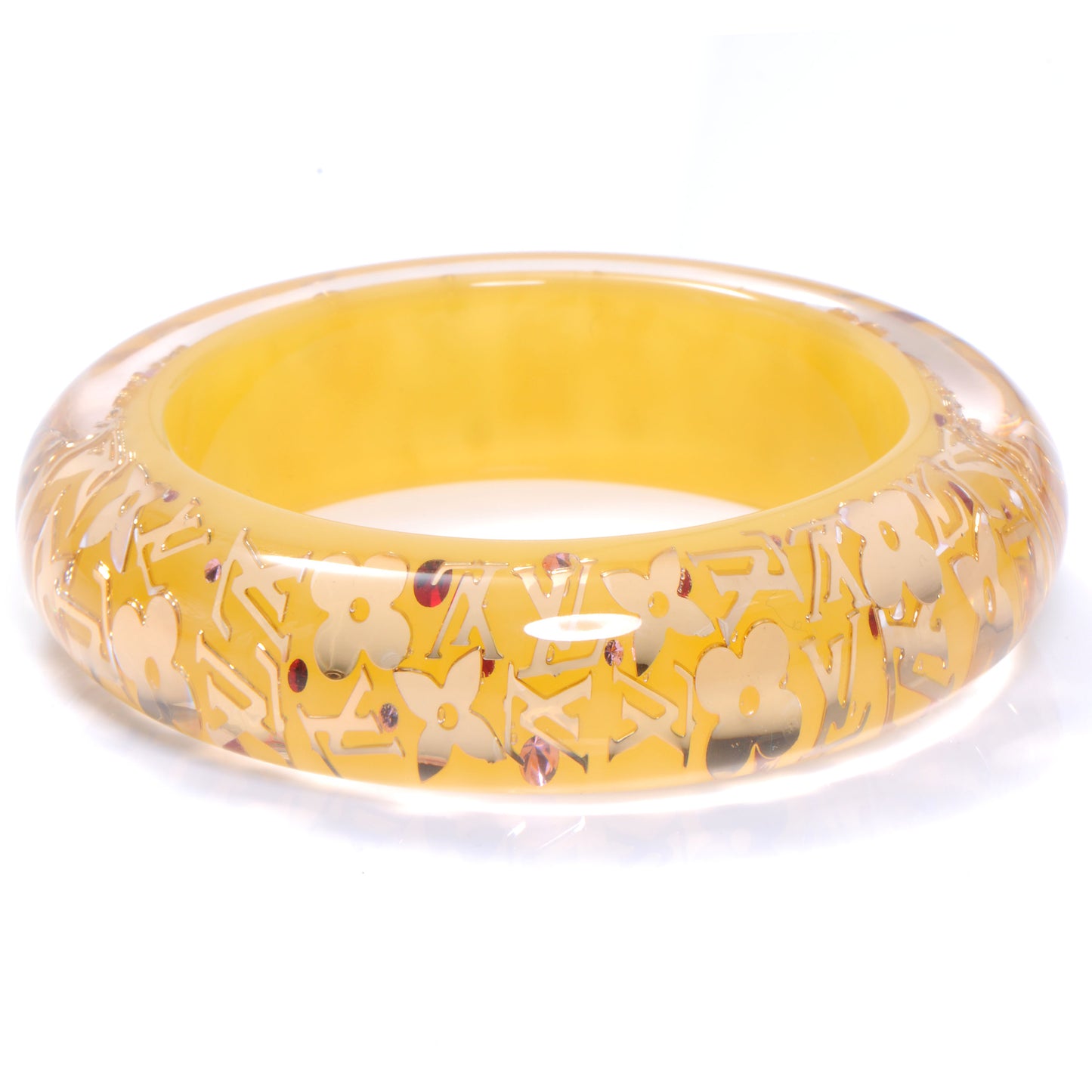Inclusion Bracelet GM Medium Yellow
