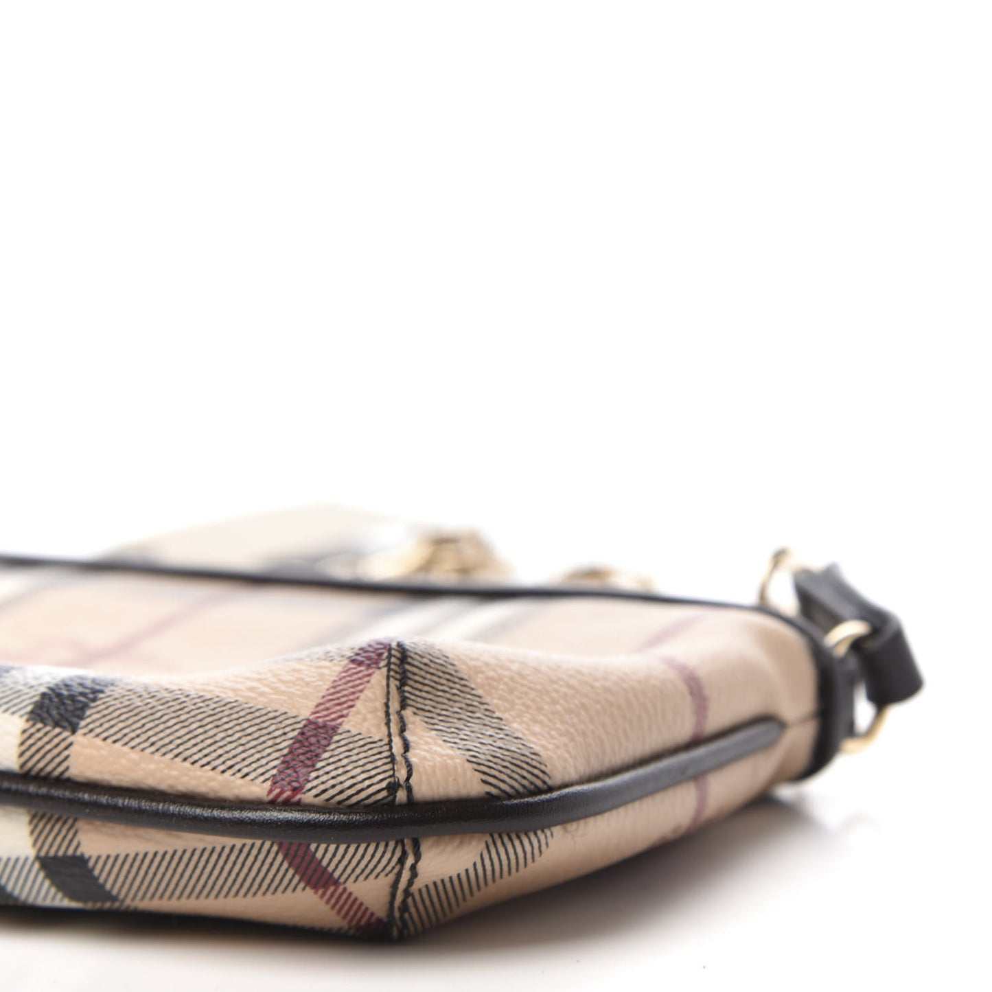 Haymarket Check Clara Pochette Chocolate