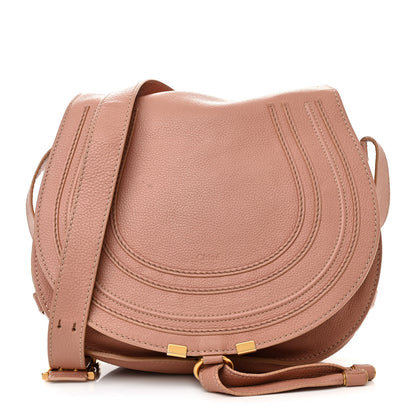 Chloe Calfskin Medium Marcie Round Crossbody Bag Anemone Pink 1 of 19