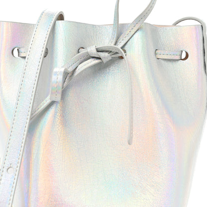 Mansur Gavriel Iridescent Calfskin Mini Mini Bucket Bag Iride 7 of 9