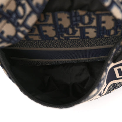 Christian Dior Oblique Diortravel Backpack Blue 6 of 10