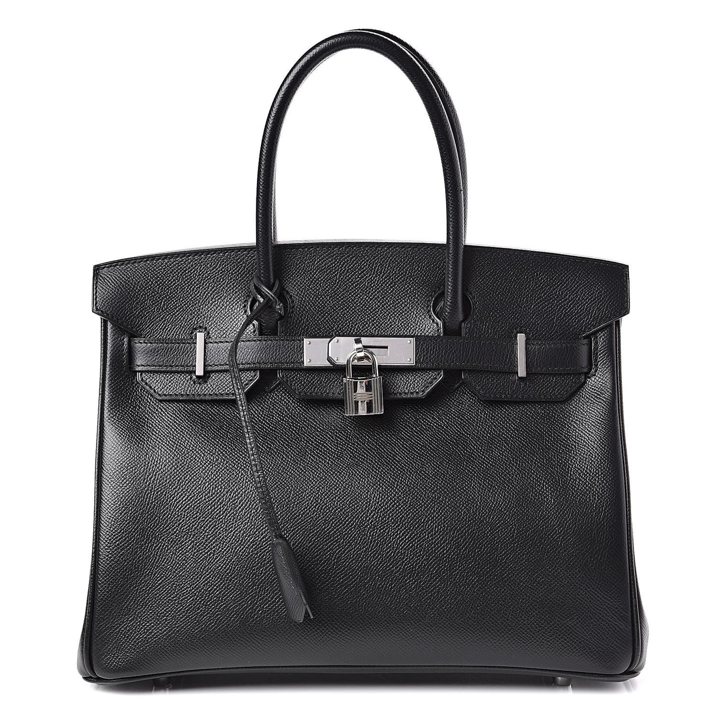 Epsom Birkin 30 Black