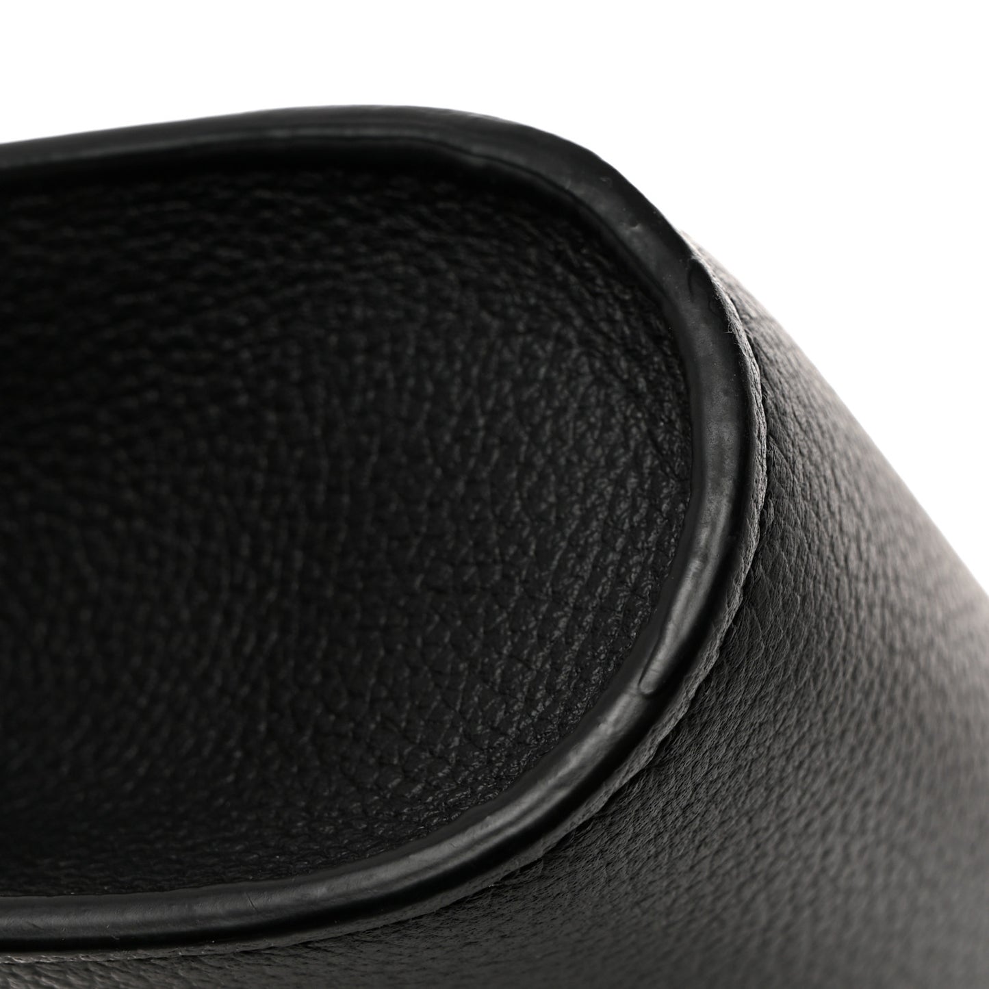 Grained Calfskin La Medusa Crossbody Bag Black