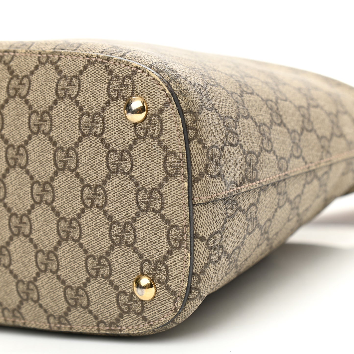 GG Supreme Monogram Linea A Hobo Brown