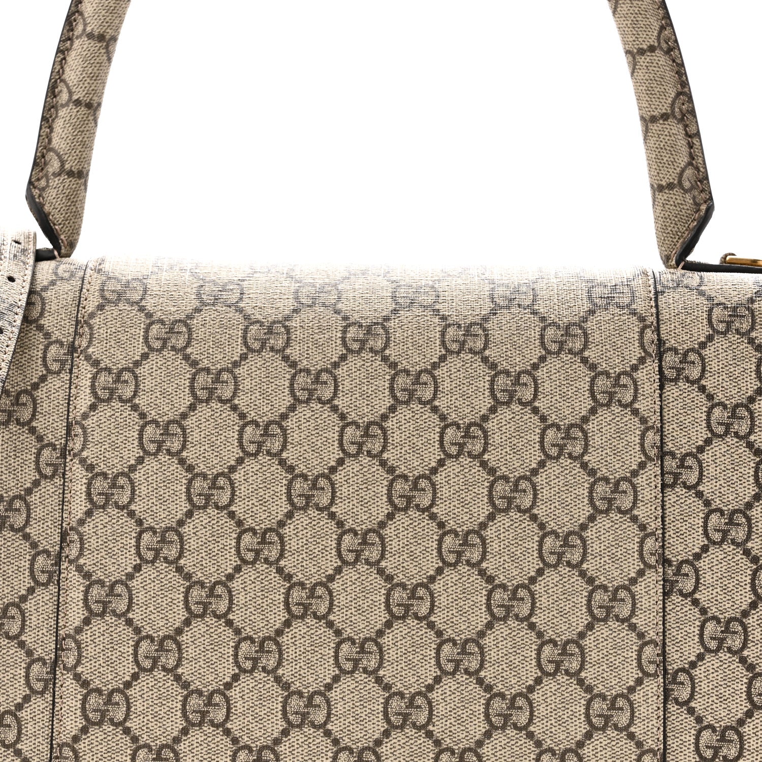 Balenciaga X GUCCI GG Supreme Monogram Medium Hourglass Top Handle