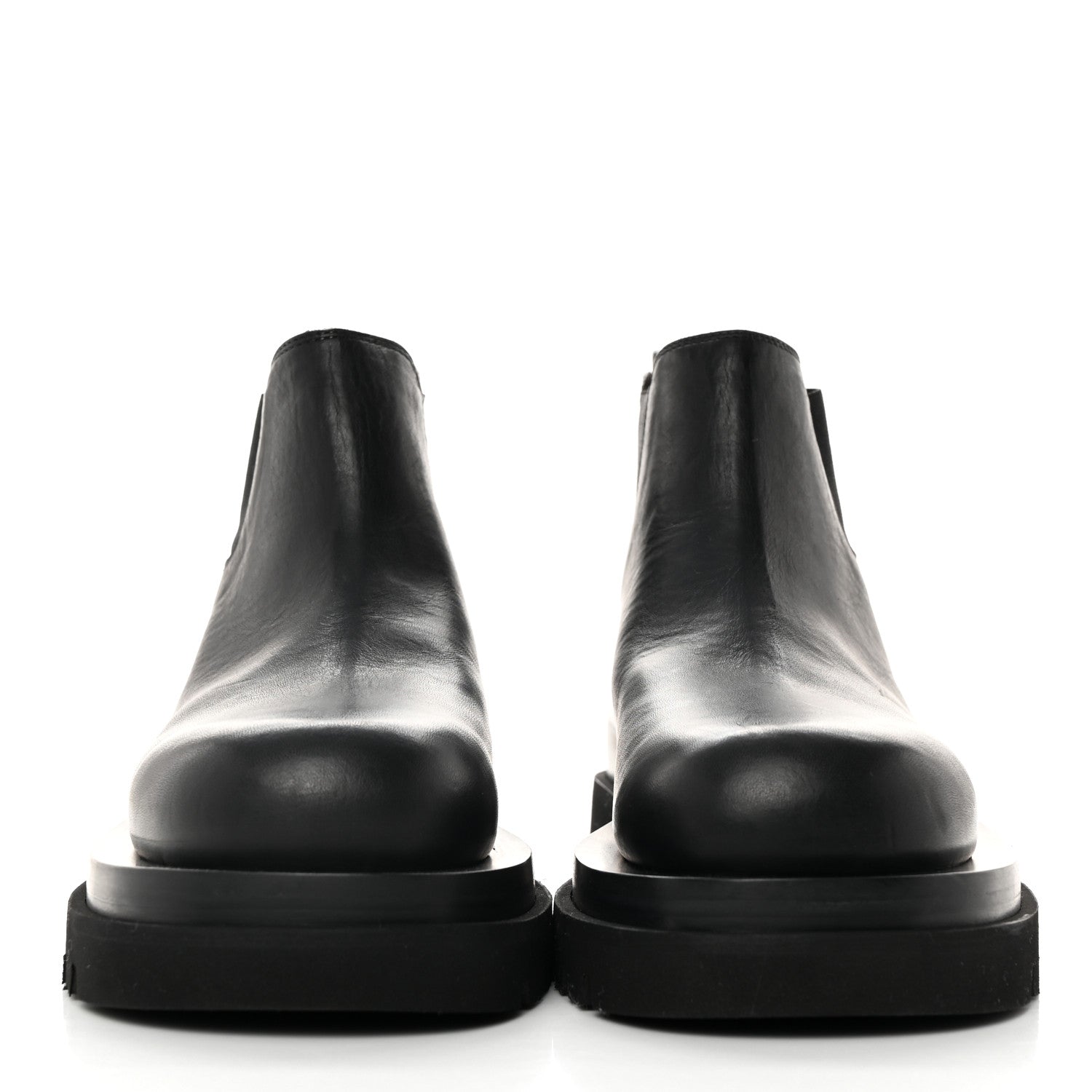 Bottega Veneta Calfskin The Lug Chelsea 55mm Cropped Boots 36.5 Black 2 of 7