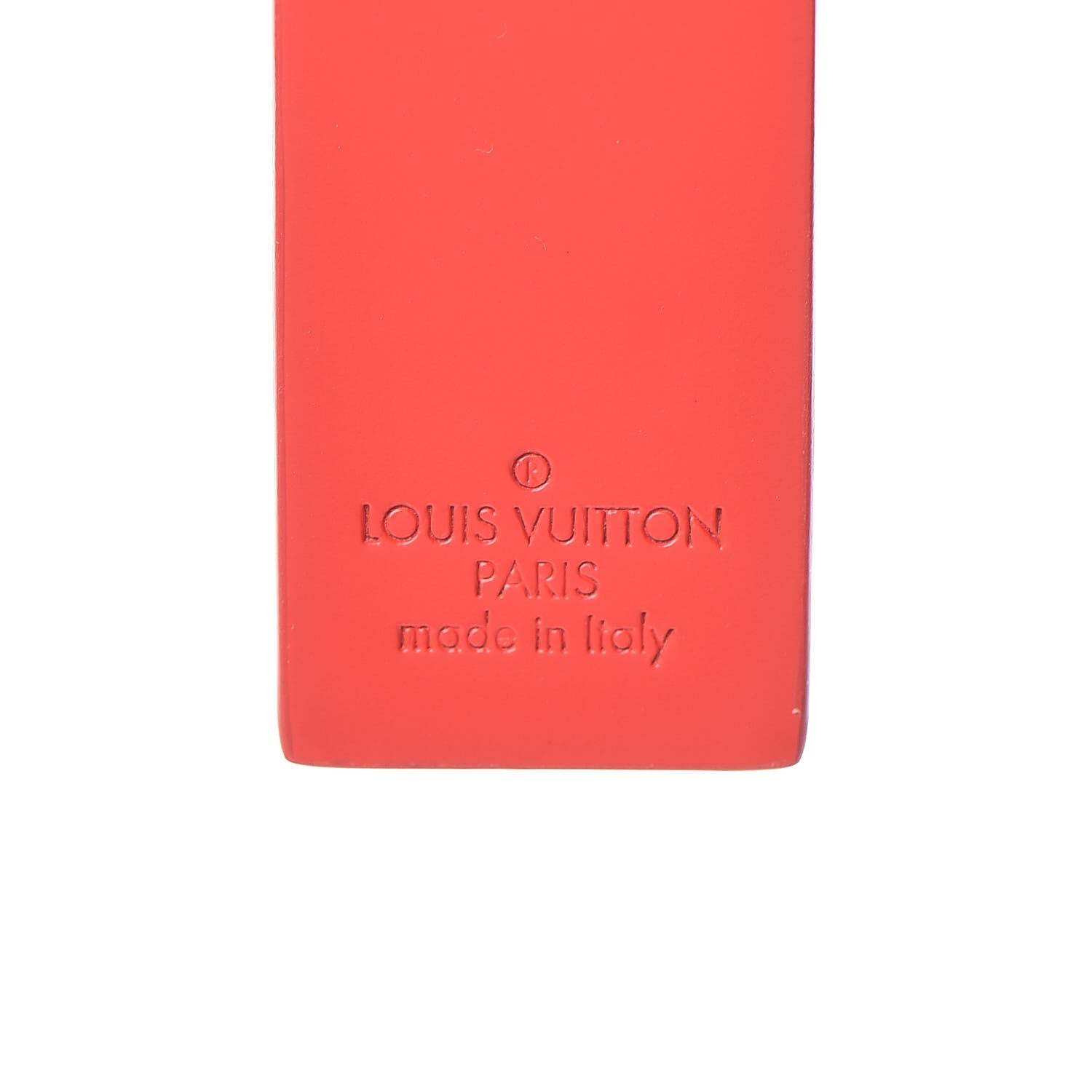 Louis Vuitton X SUPREME Epi Key Chain Bag Charm Red 3 of 4