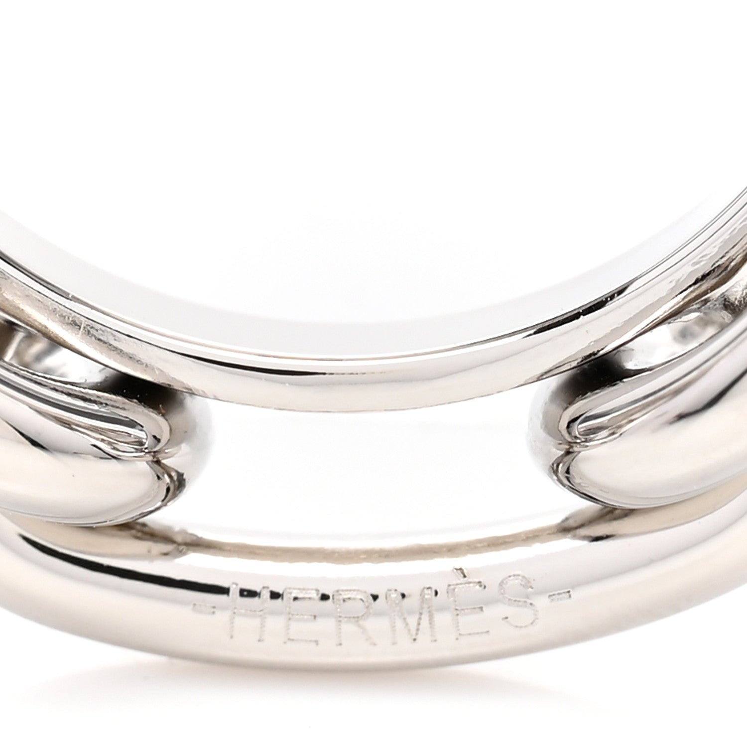 Hermes Palladium Regate Scarf Ring 3 of 4