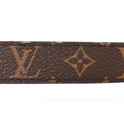 Louis Vuitton Calfskin Monogram 20mm LV Iconic Reversible Belt 65 26 Black 7 of 8