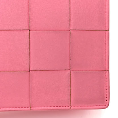 Bottega Veneta Lambskin Maxi Intrecciato Mini Cassette Crossbody Bag Pink 10 of 10