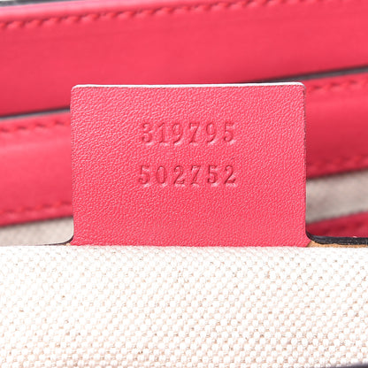 Gucci Patent Medium Bright Bit Top Handle Tote Shocking Pink 7 of 12