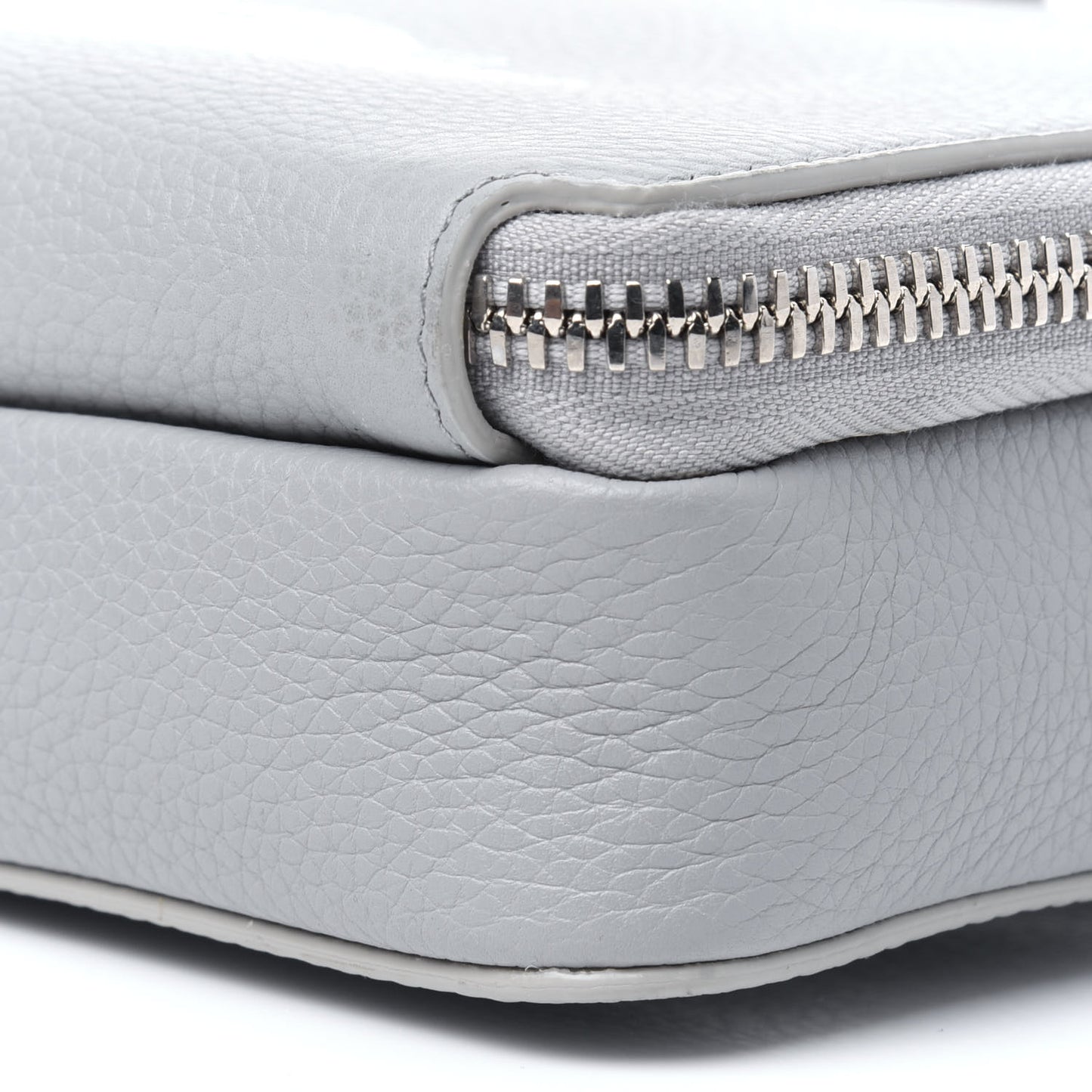 X AIR JORDAN Grained Calfskin Crossbody Grey