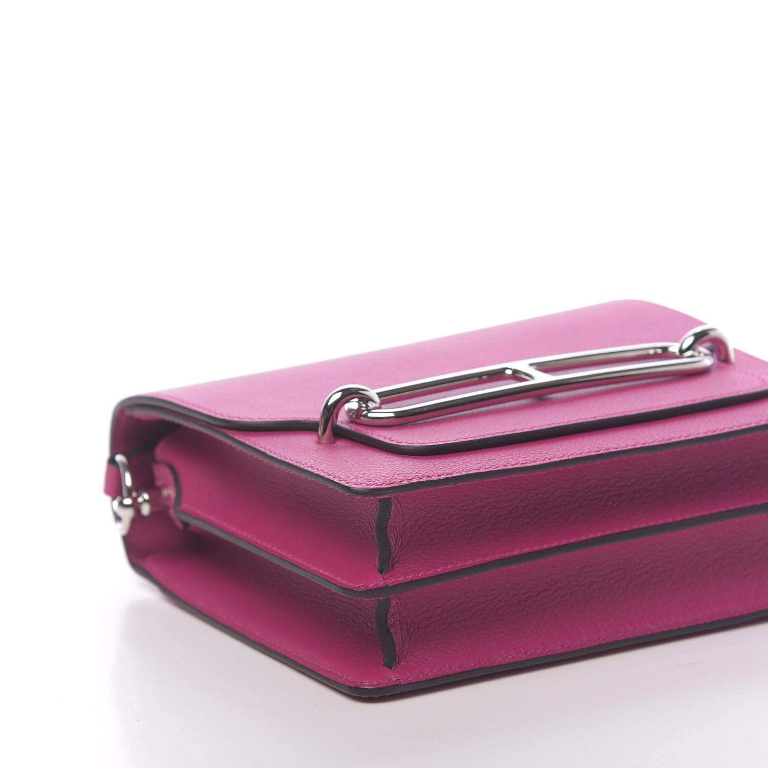 Hermes Evercolor Mini Sac Roulis Rose Pourpre 6 of 11