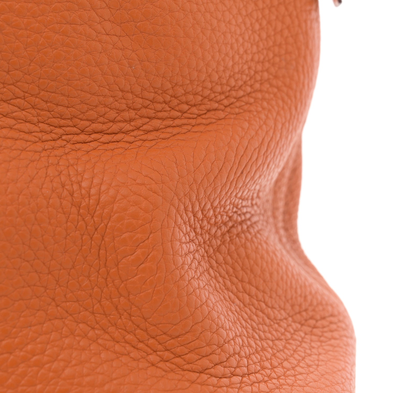 Hermes Taurillon Clemence Bolide 35 Orange 13 of 15