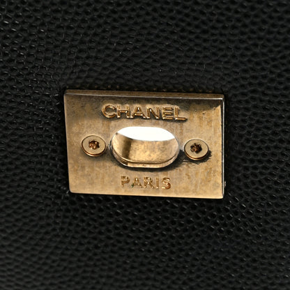 Chanel Caviar Quilted Small Coco Handle Flap Black 7 of 11