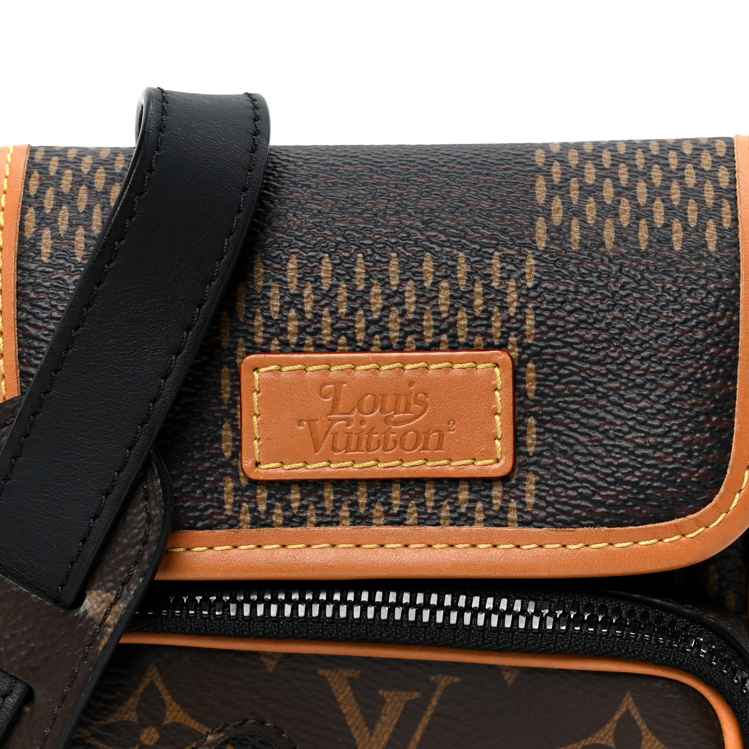 Louis Vuitton X NIGO Giant Damier Ebene Monogram Nano Amazone Messenger 7 of 9