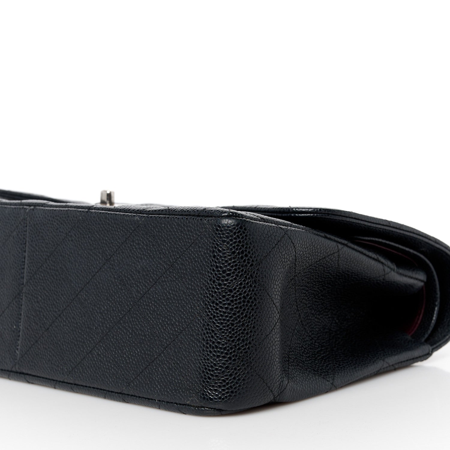 Chanel Caviar Quilted Jumbo Double Flap Black 11 of 11