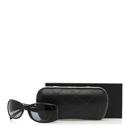 Chanel Acetate Pearl CC Sunglasses 5082-H Black 8 of 8