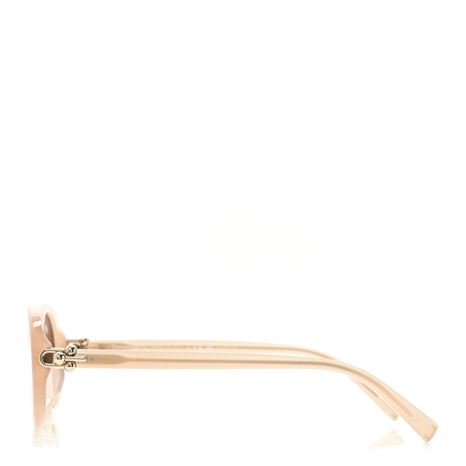 Tiffany Acetate HardWear Oval Sunglasses TF4242D Opal Nude Pink 2 of 7