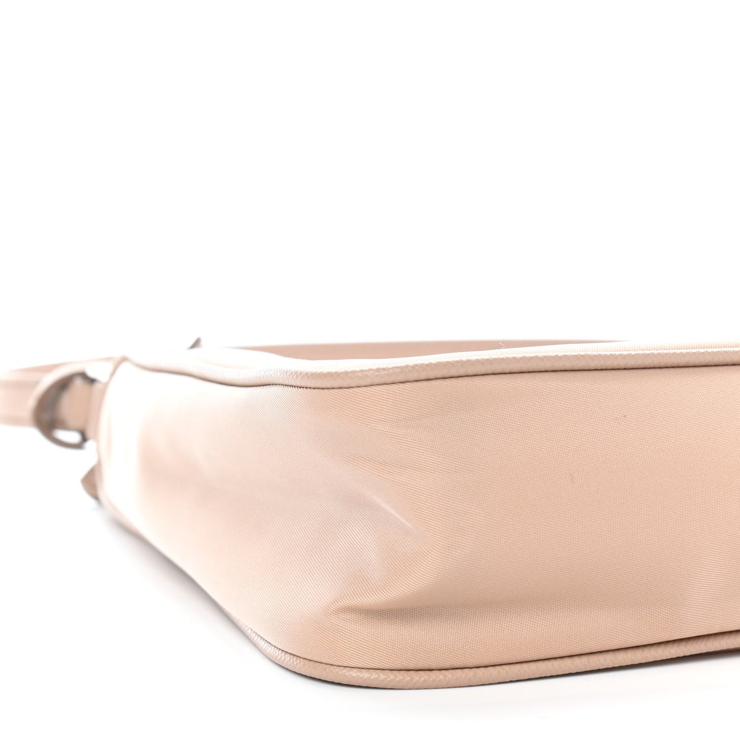 Re-Nylon Saffiano Mini Re-Edition 2005 Bag Cammeo