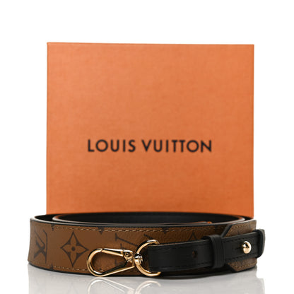 Louis Vuitton Reverse Monogram Bandouliere Shoulder Strap XL Black 6 of 6