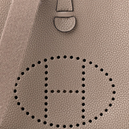 Hermes Taurillon Clemence Evelyne TPM Gris Asphalte 7 of 10