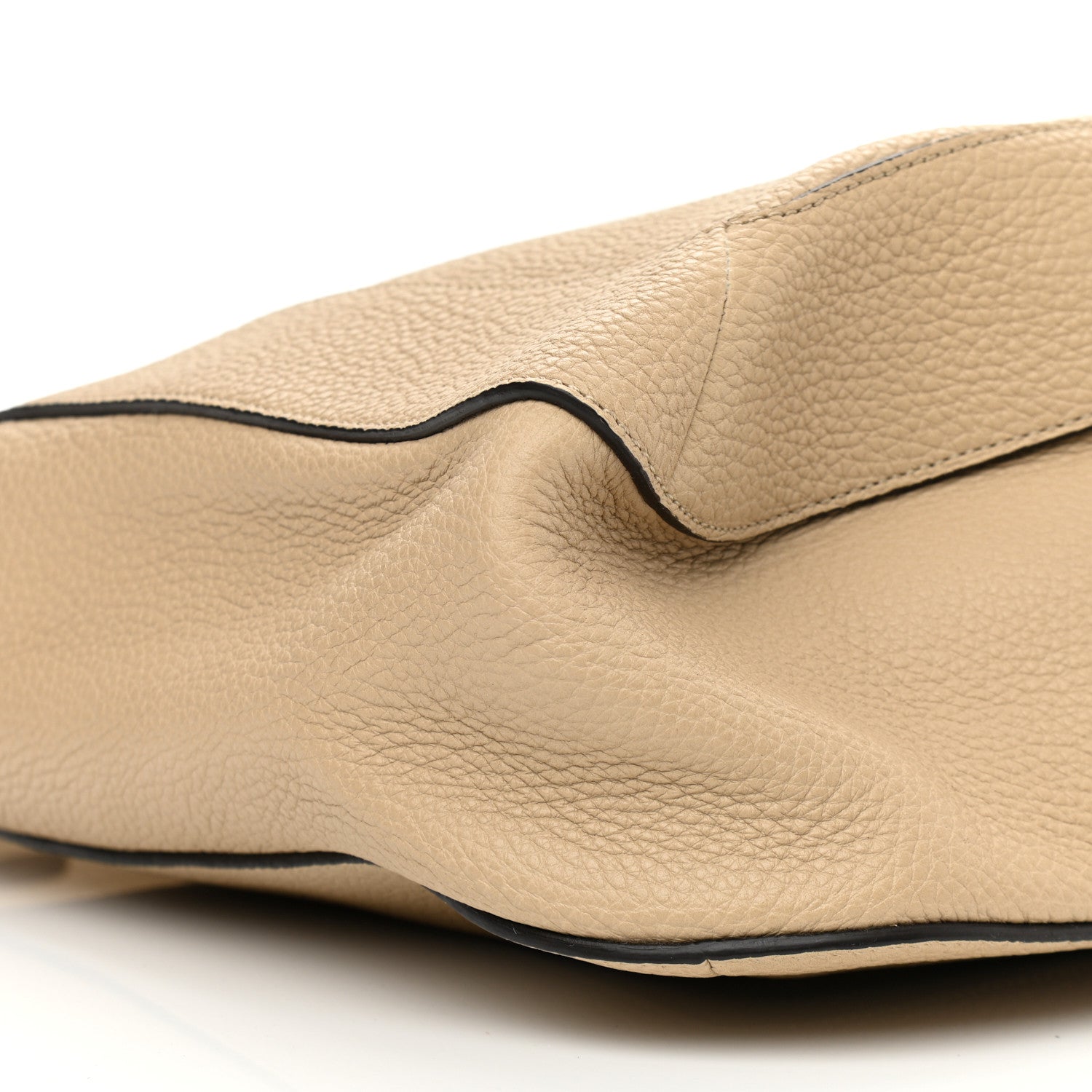 Mulberry Small Classic Grain Calfskin Marloes Hobo Light Dune 9 of 12