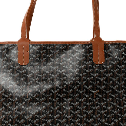 Goyard Goyardine Artois GM Black Gold 8 of 10