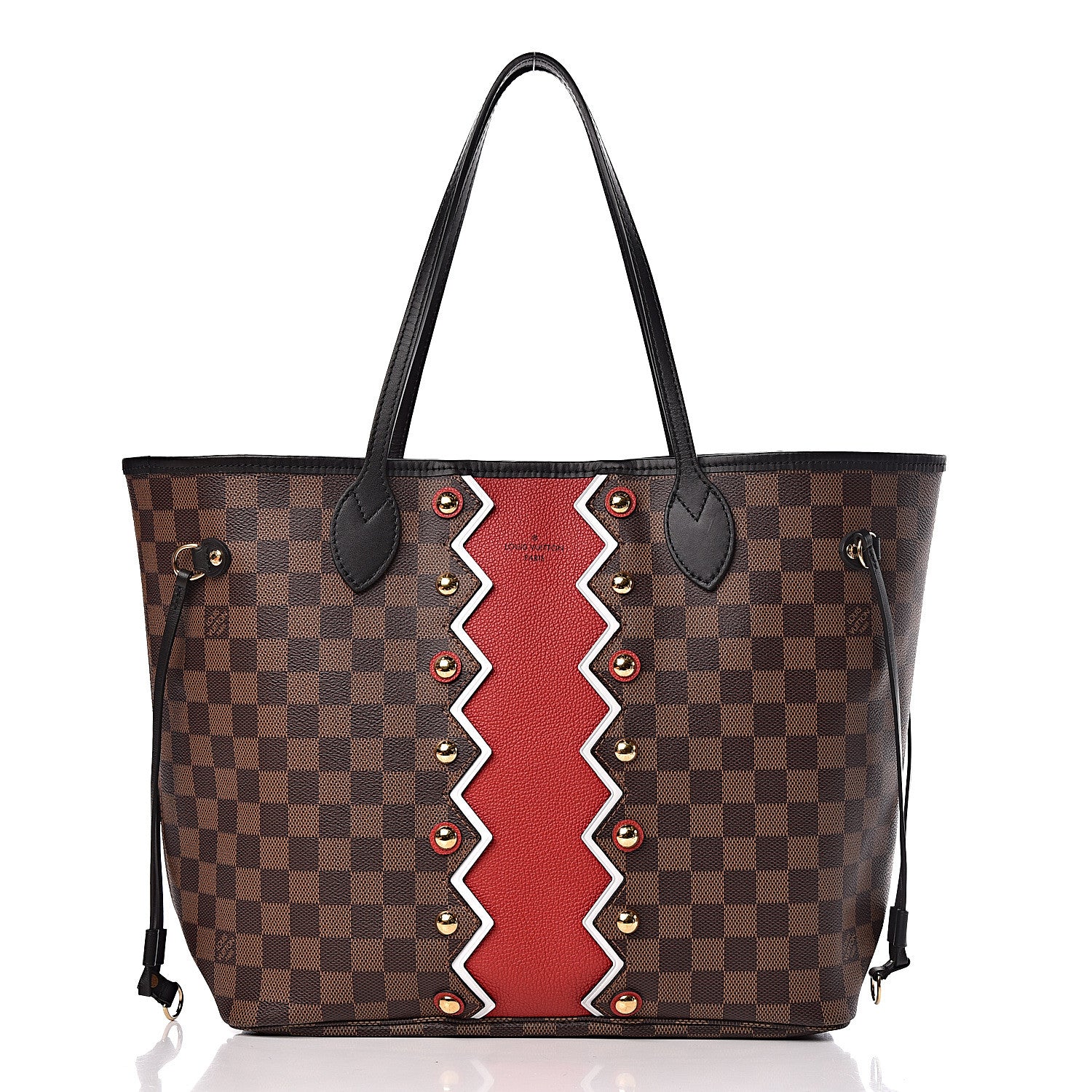 Louis Vuitton Damier Ebene Karakoram Neverfull MM 3 of 12