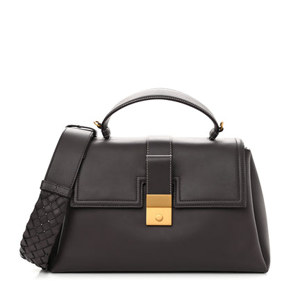 Bottega Veneta Matte Calfskin Medium Piazza Bag Quetsche 1 of 11
