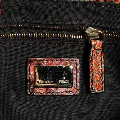 Fendi Python Maxi Baguette Bag Multicolor 6 of 11