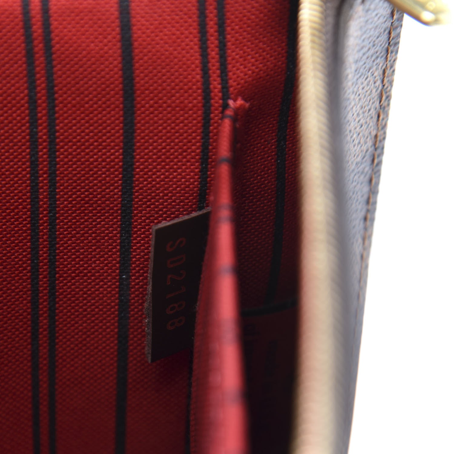 Louis Vuitton Damier Ebene Neverfull MM GM Pochette 9 of 9