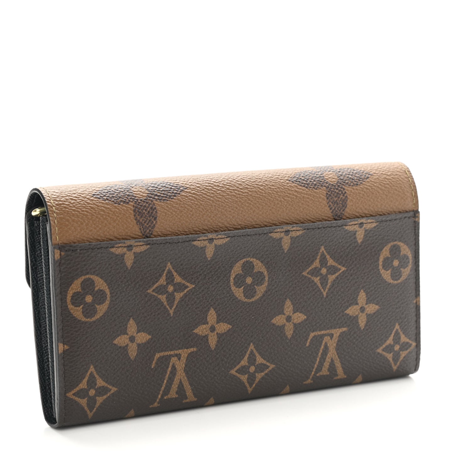 Reverse Monogram Giant Sarah Wallet
